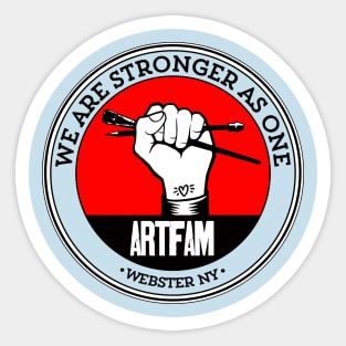 ARTFAM 2014 - Artists' Union (alt) Sticker